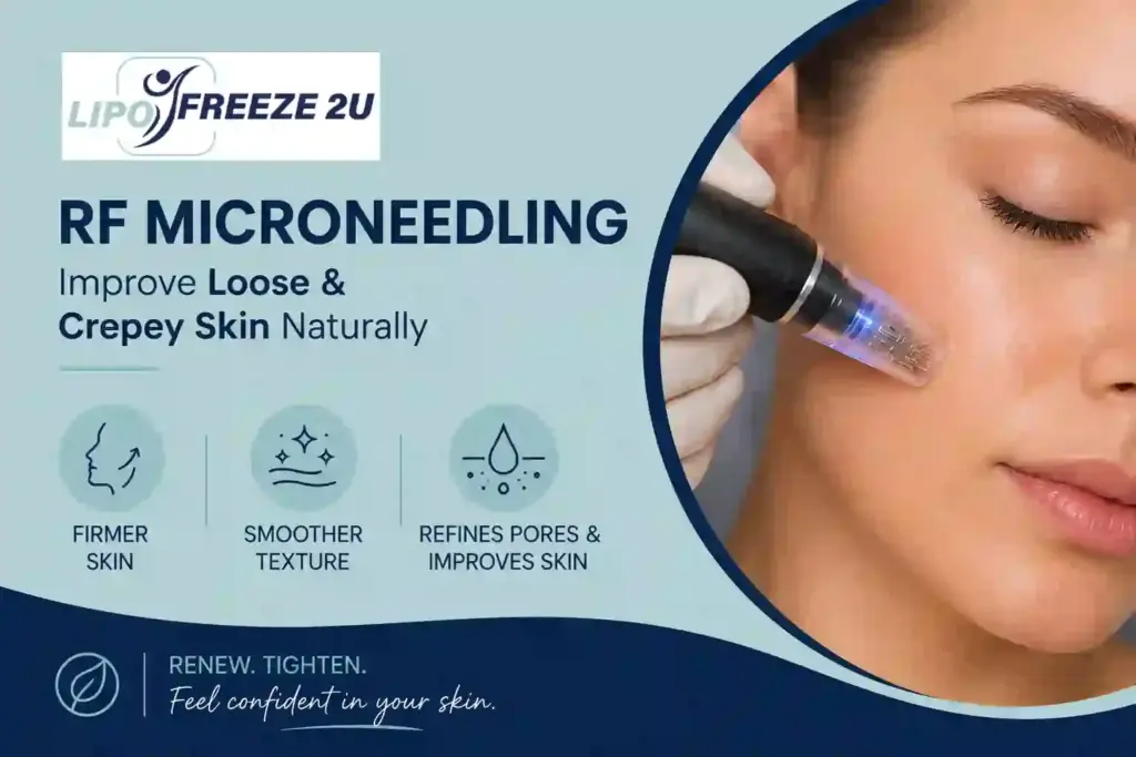 Can RF Microneedling Help Improve Loose and Crepey Skin Wakefield?